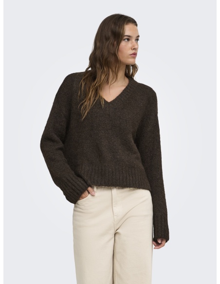 Pull Maille Coffee Beam ONLFIONA ONLY - 3 | TOPS